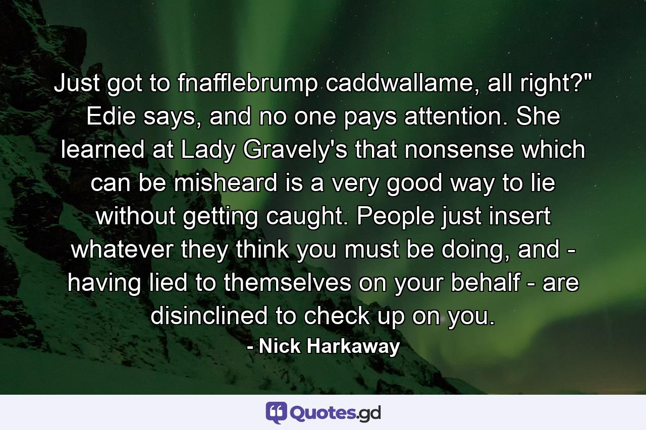 Just got to fnafflebrump caddwallame, all right?